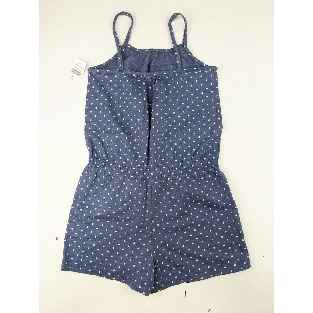 Gap Blue Polka Dot Romper